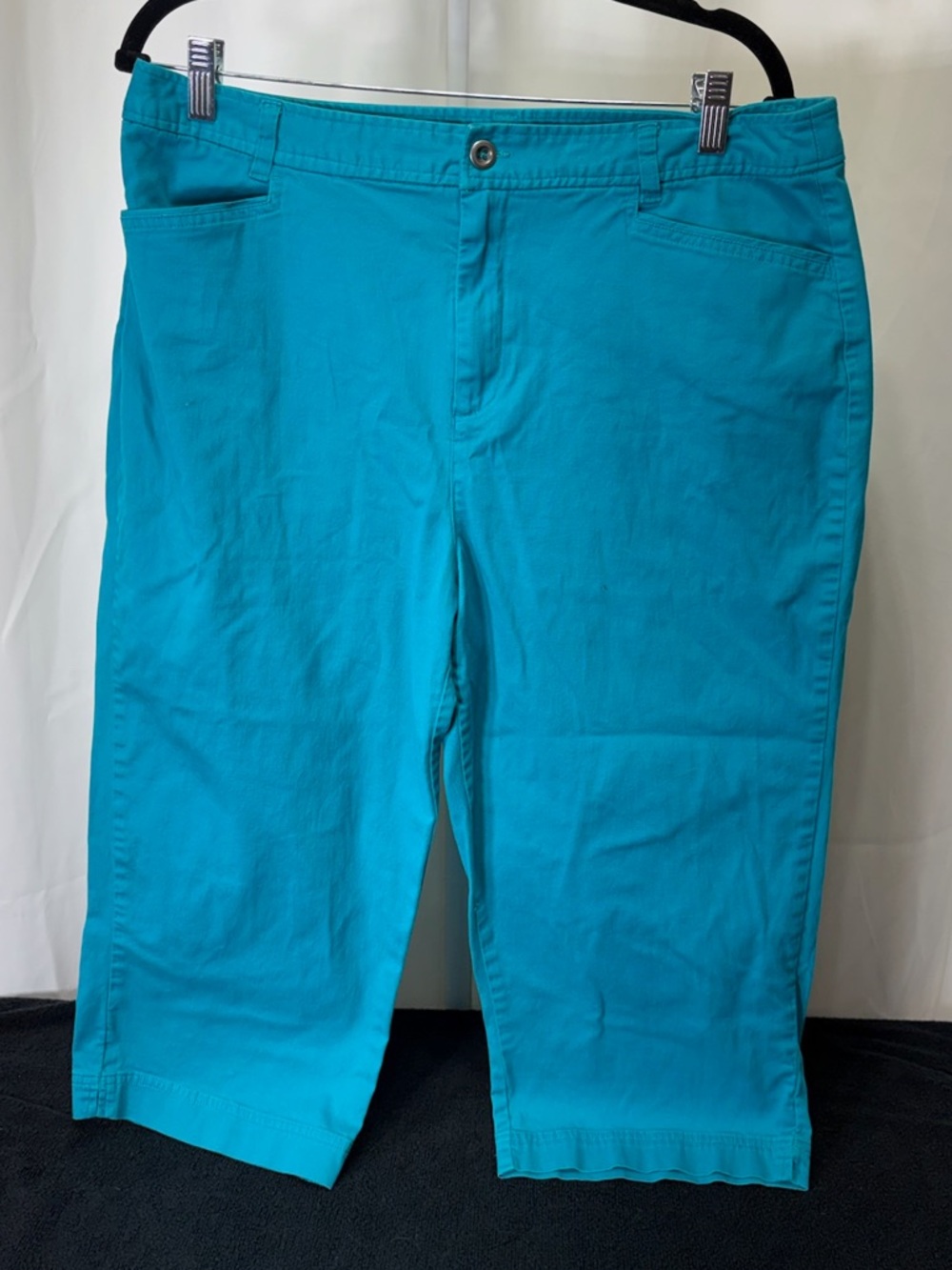Christopher & Banks Teal Capri Pants 2541